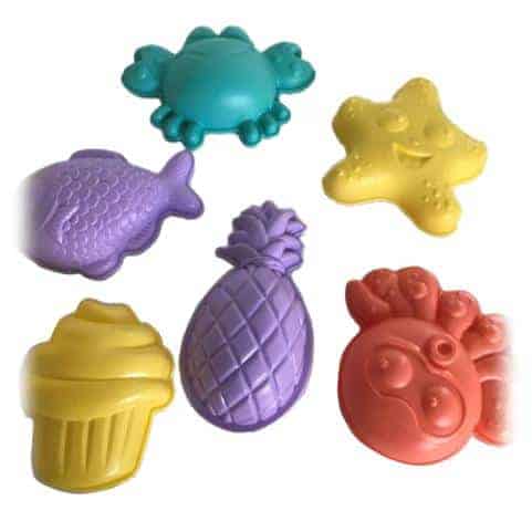 Billede af Beach Toys Sand Molds 6 Asst.