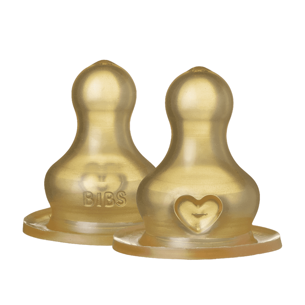 Bibs Suttehoveder 2 pk - Latex Medium Flow