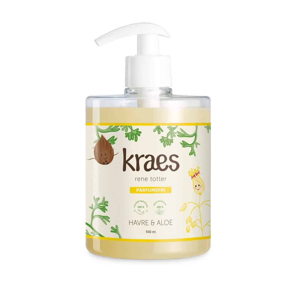 Se Kraes Rene Totter (Parfumefri) Shampoo - 500 ml hos KÆRE BØRN