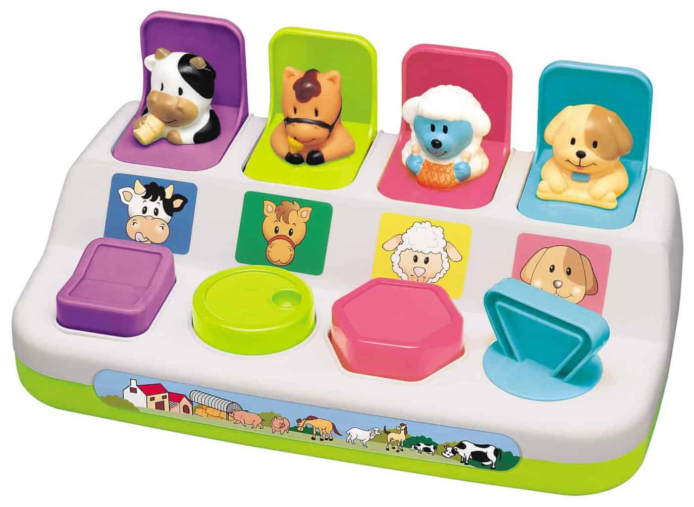 Happy Baby Pop Up Farm Animals