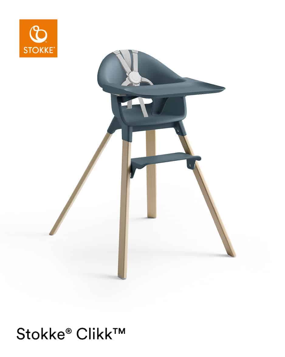 StokkeÂ® Clikkâ¢ Højstol- Fjord Blue