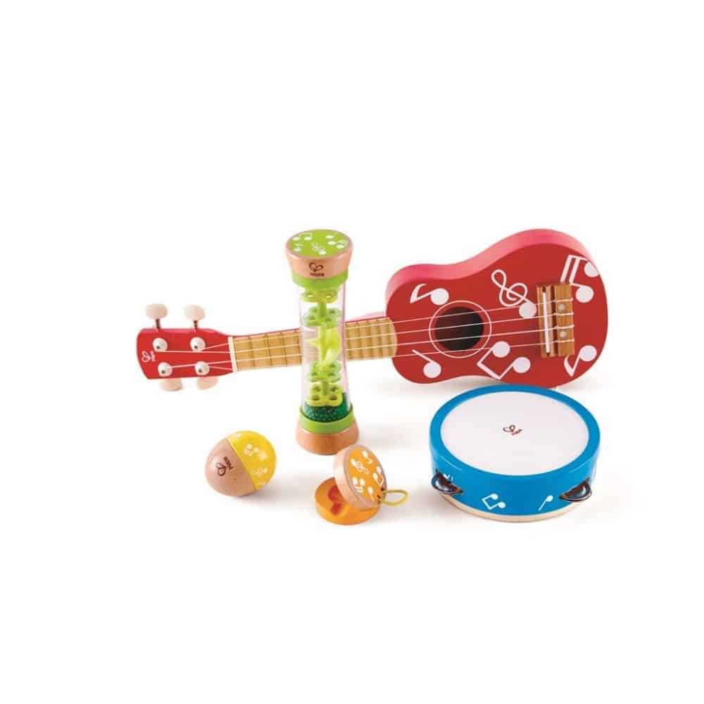 Billede af Hape Mini Band Set - 5 Instrumenter