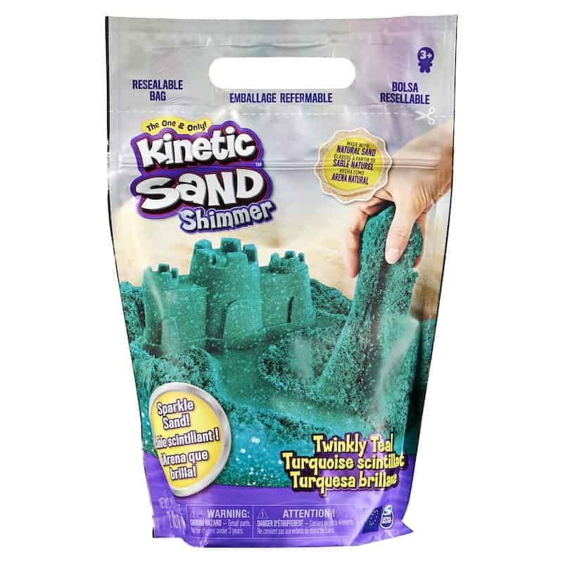 Billede af Kinetic Sand Glitter Sand Teal