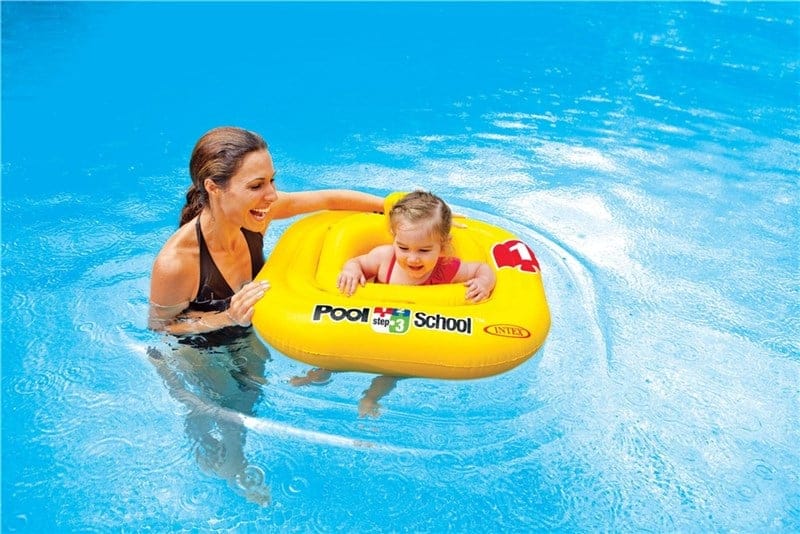 Billede af Intex Deluxe Baby Float Pool School Step 1, 79x79 Cm.