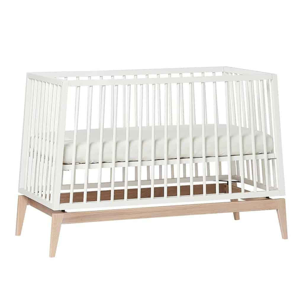 Billede af Leander Lunaâ¢ Babyseng - 120x60 cm - Hvid eg