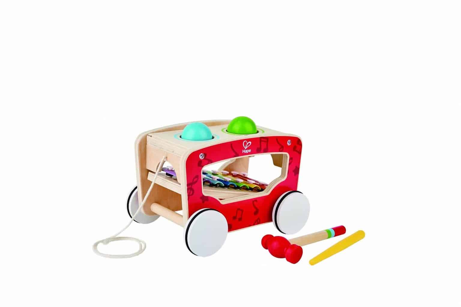 Billede af Hape Pull Along Activity Wagon