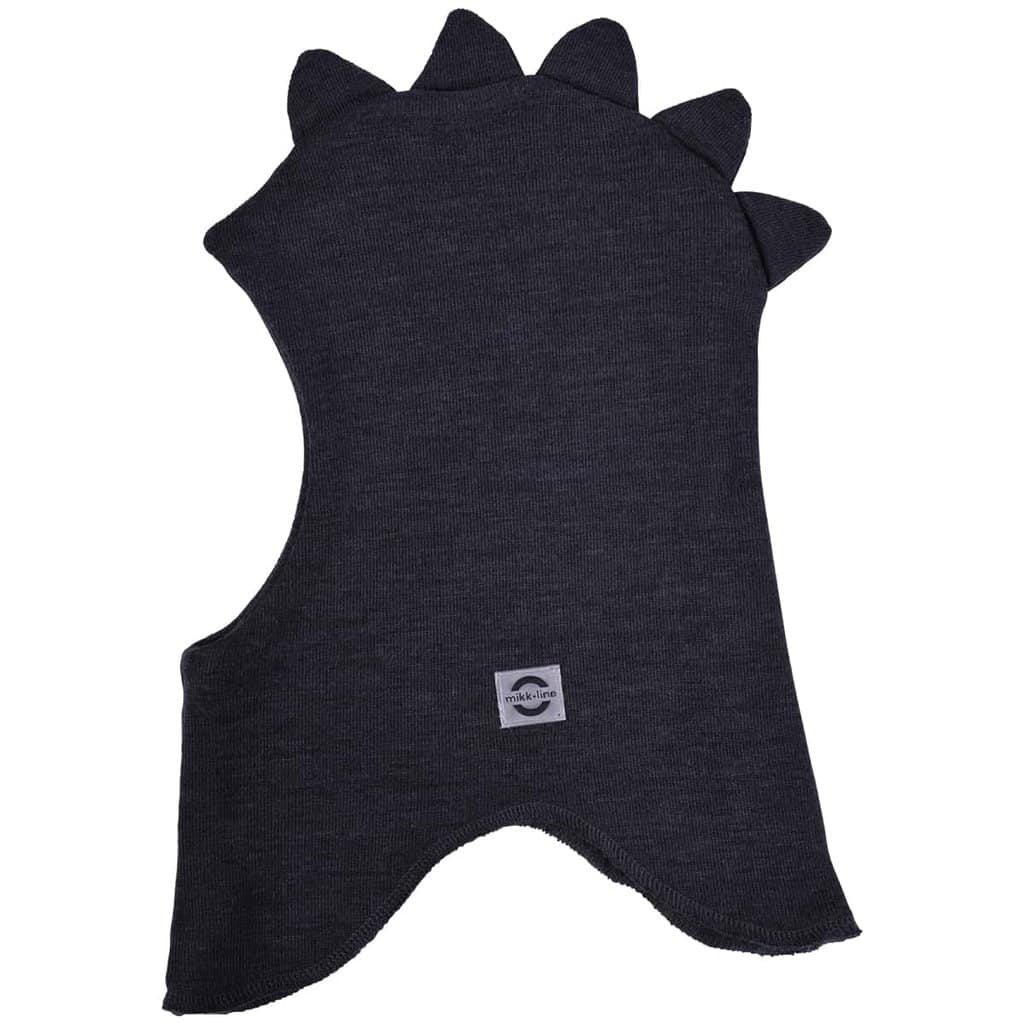 Uld Elefanthue Dino - Dark Grey Melange
