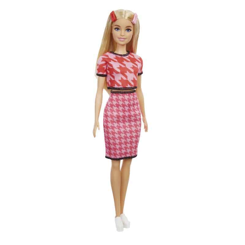 Billede af Barbie Fashionista Doll Houndstooth Top