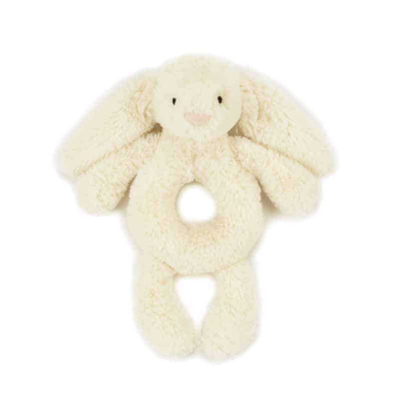 Bashful Kanin Rangle, Creme, 18 cm