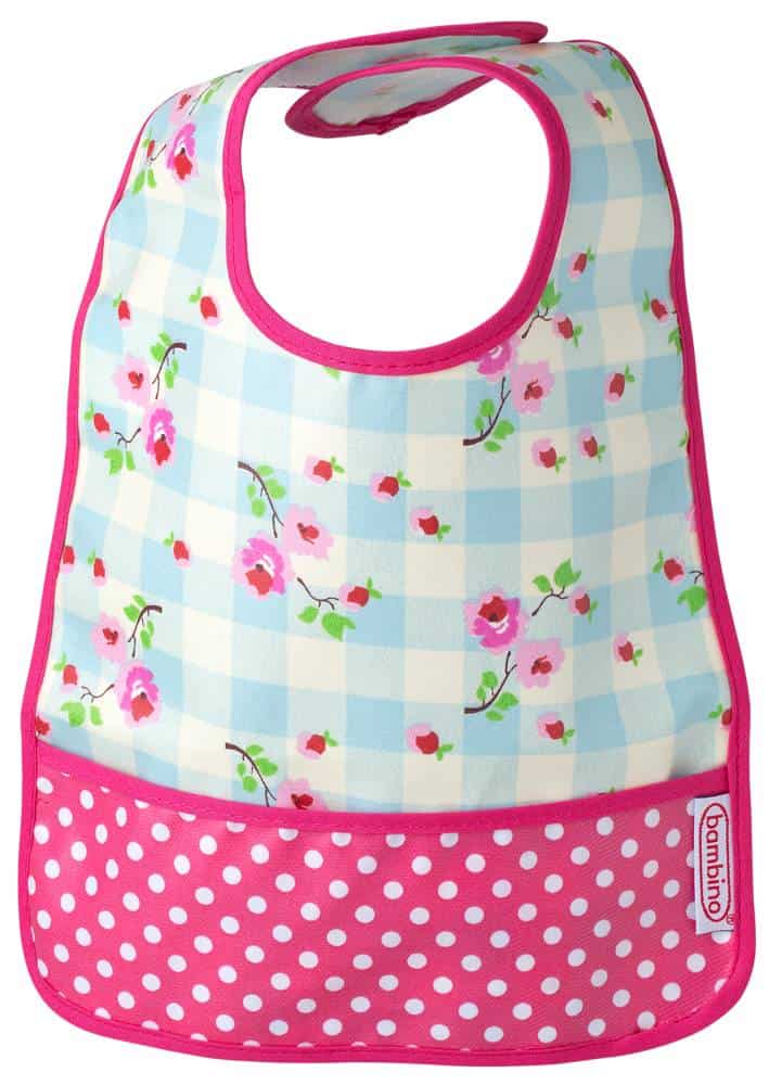 Bambino Easy Wipe BIB Plaid