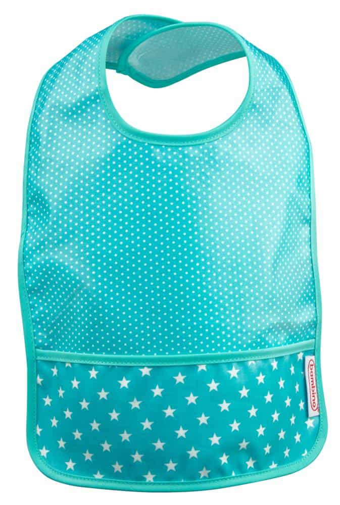 Billede af Bambino Easy Wipe BIB Turquoise