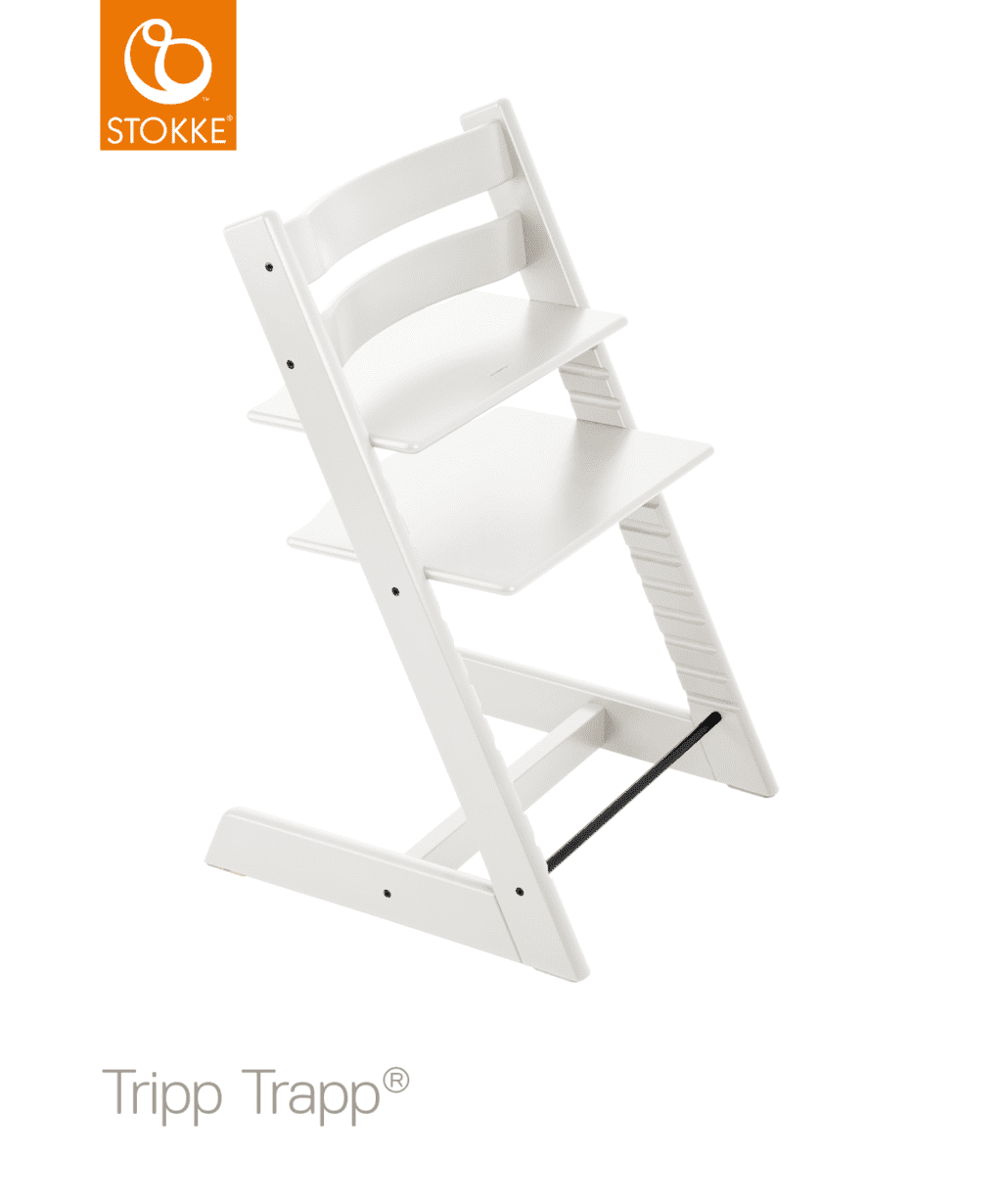 Stokke® Tripp Trapp® Højstol - White - BØRN - Alt i børneudstyr dit barn