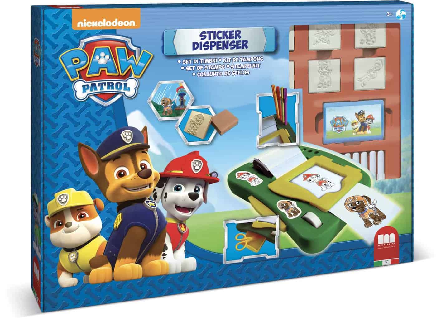 Klistermærke Maskine Paw Patrol Dreng