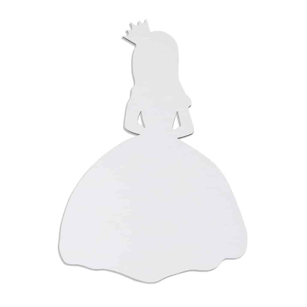 #3 - Maseliving Prinsesse Lampe, Hvid