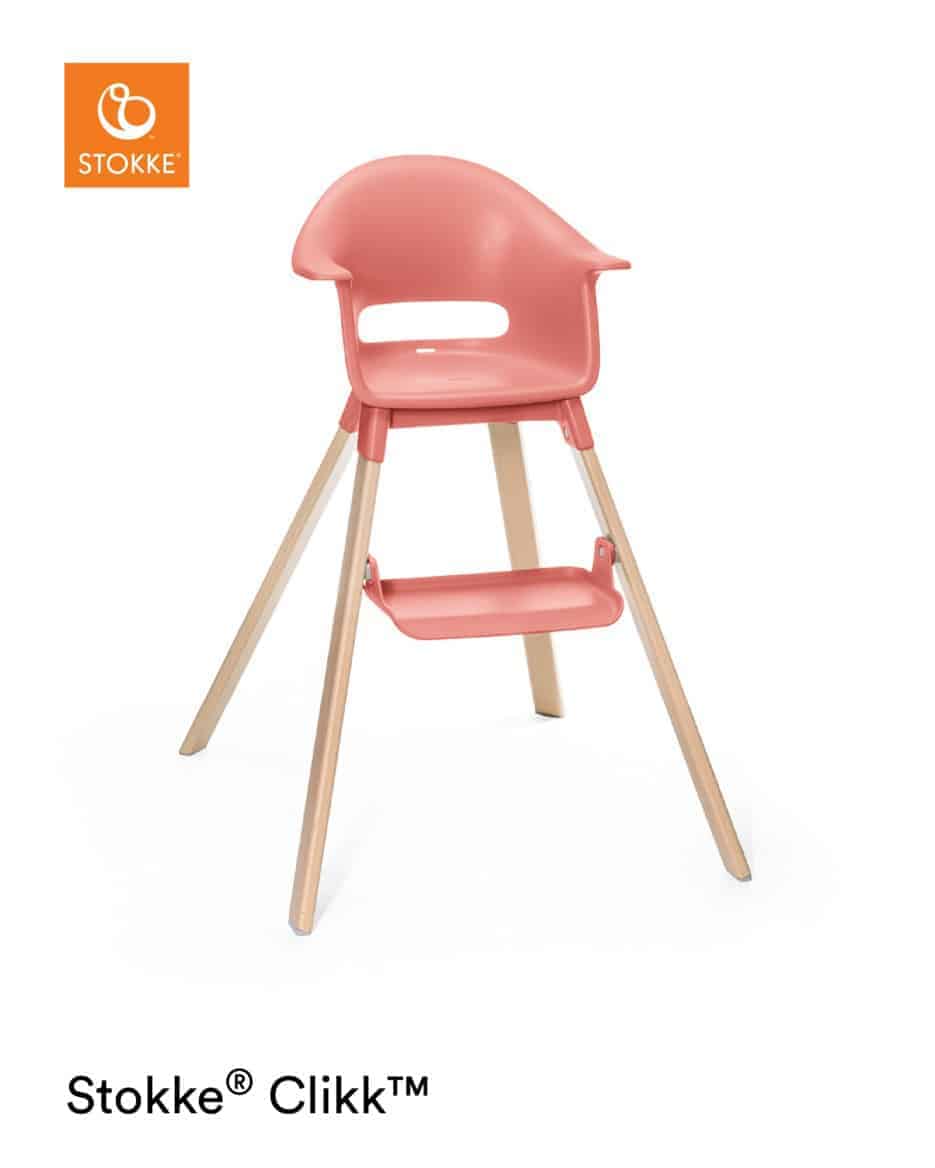 Stokke® Clikk⢠Højstol - Coral