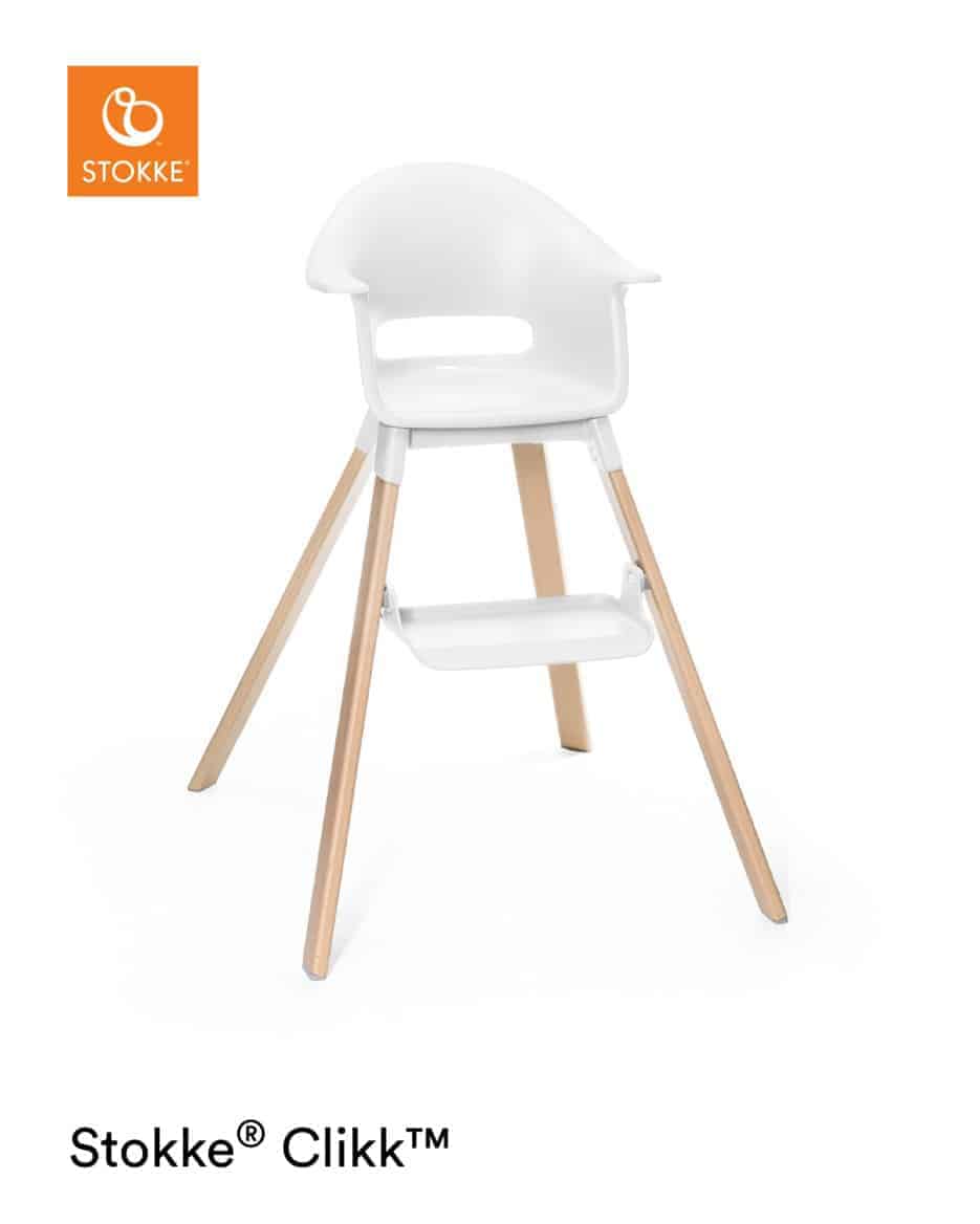 StokkeÂ® Clikkâ¢ Højstol - Hvid