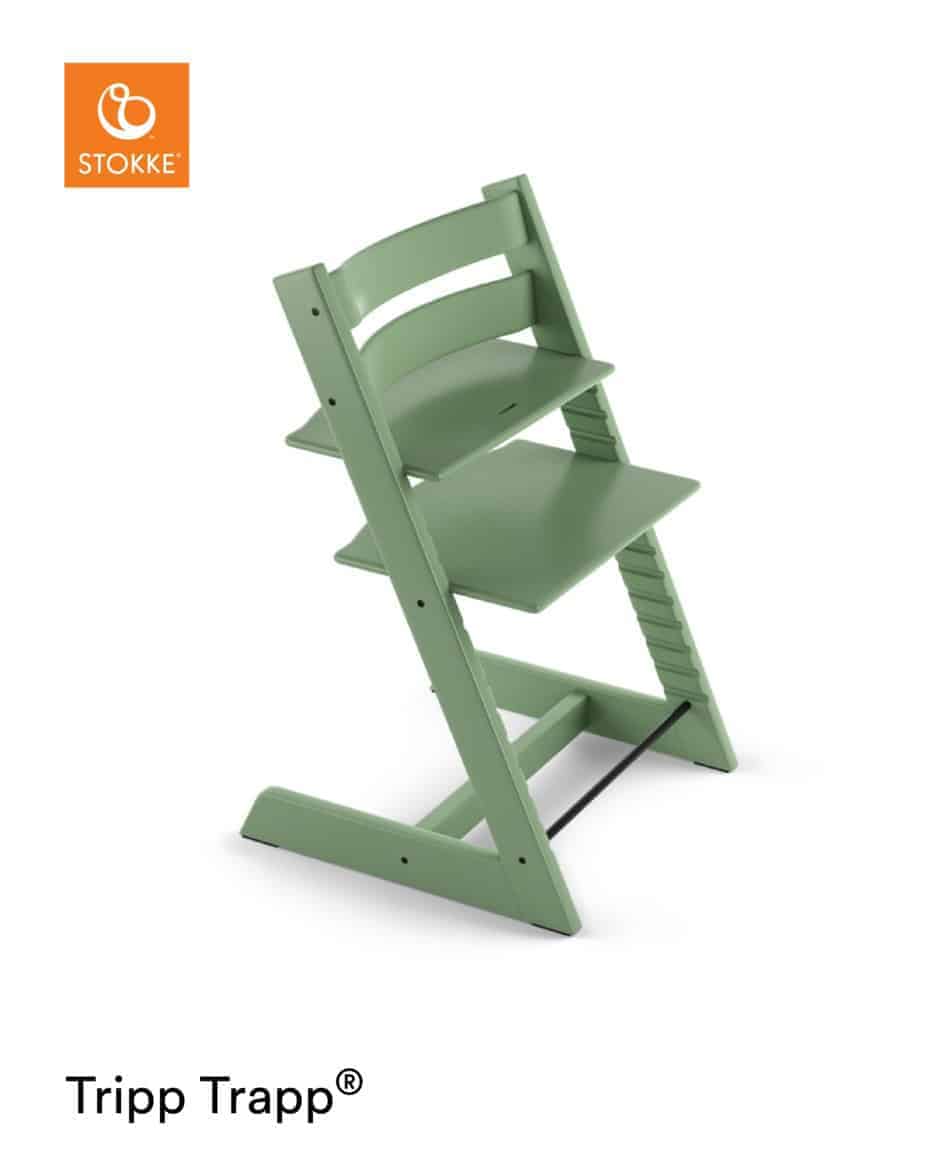 StokkeÃÂ® Tripp TrappÃÂ® HÃ¸jstol  -  Moss Green