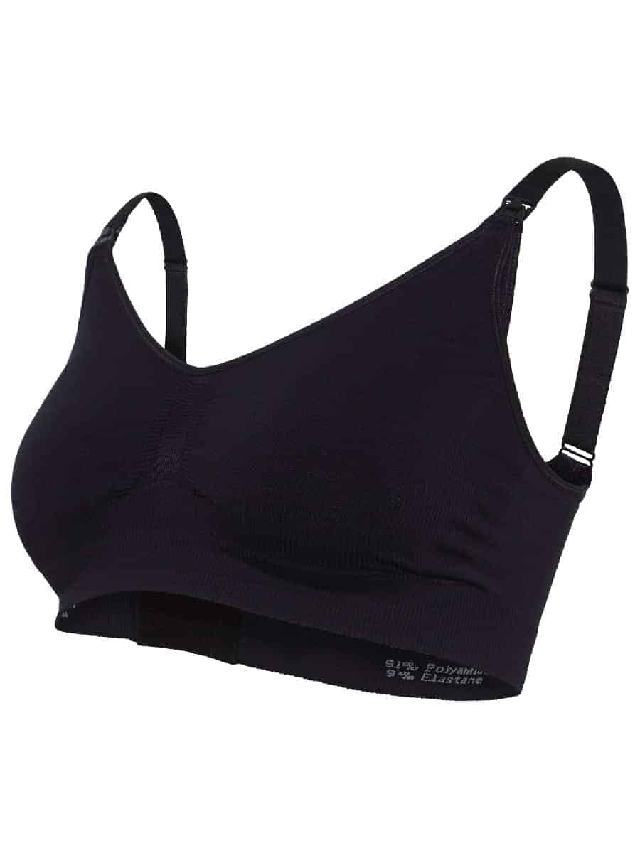 Carriwell Seamless Amme BH – Sort – XL