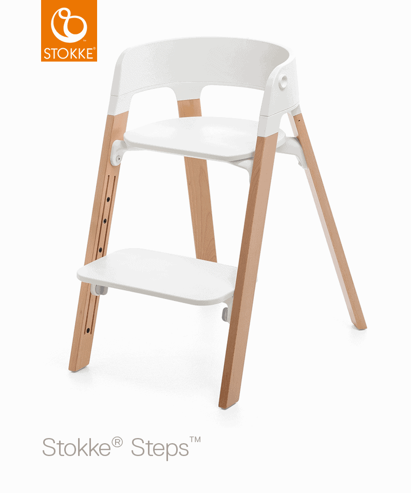 Stokke® Steps⢠Højstol - Bøg Natur