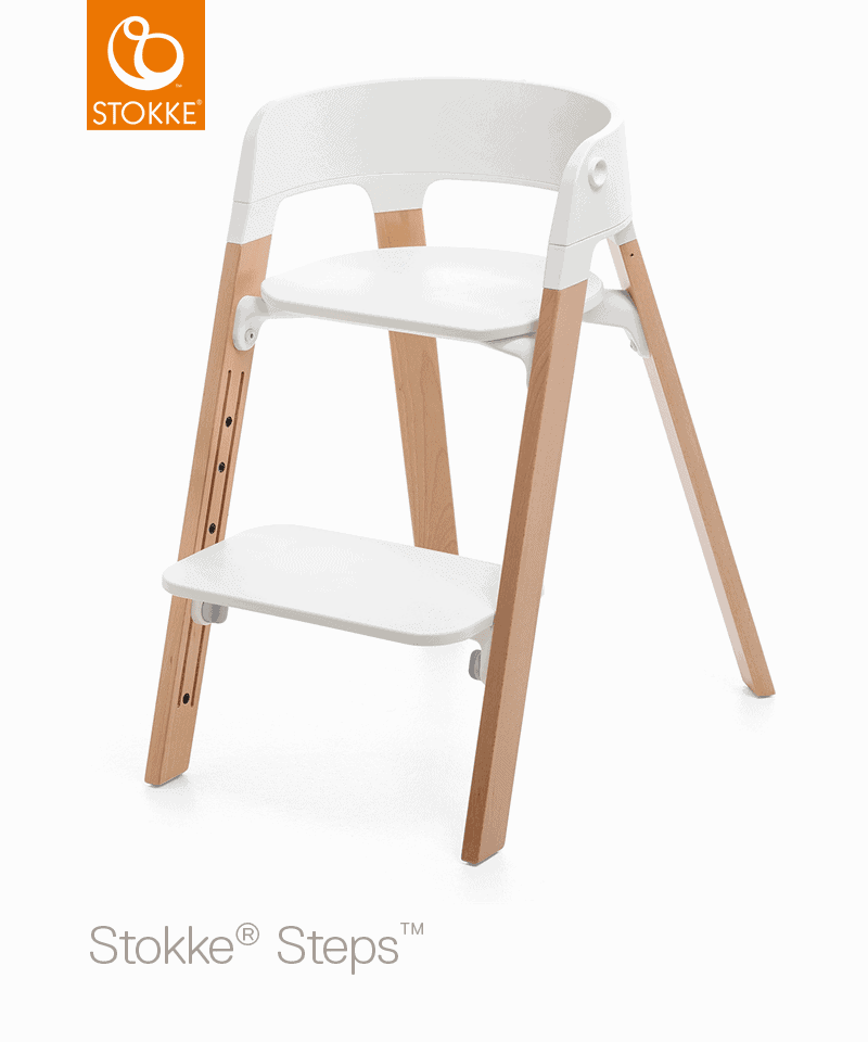 StokkeÂ® Stepsâ¢ Højstol – Bøg Natur