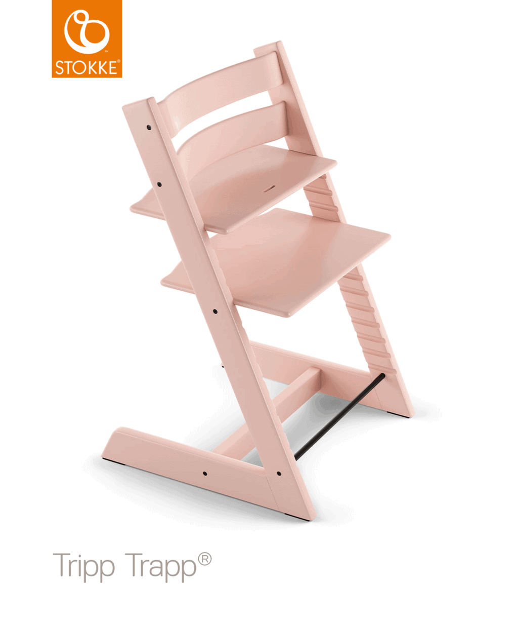 StokkeÂ® Tripp TrappÂ® Højstol  -  Serene Pink