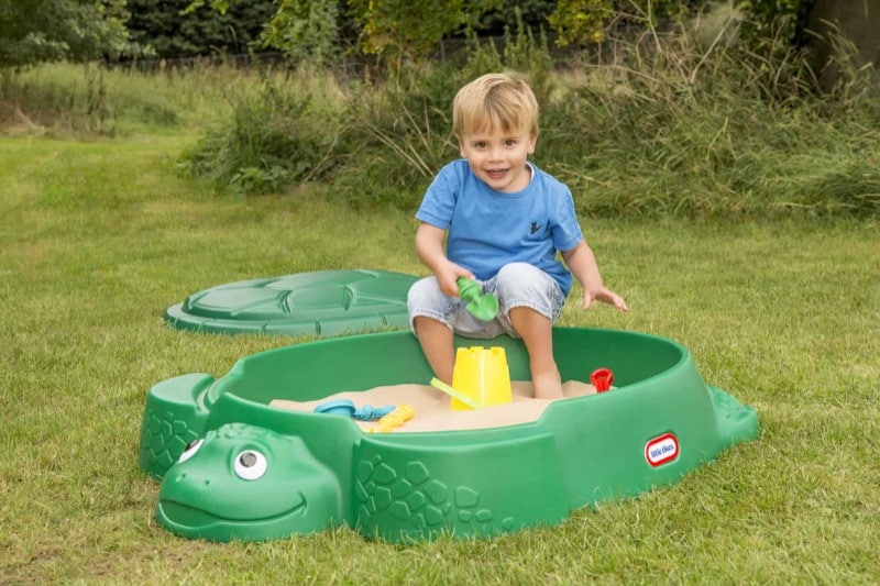 Billede af Little Tikes Skildpadde Sandkasse