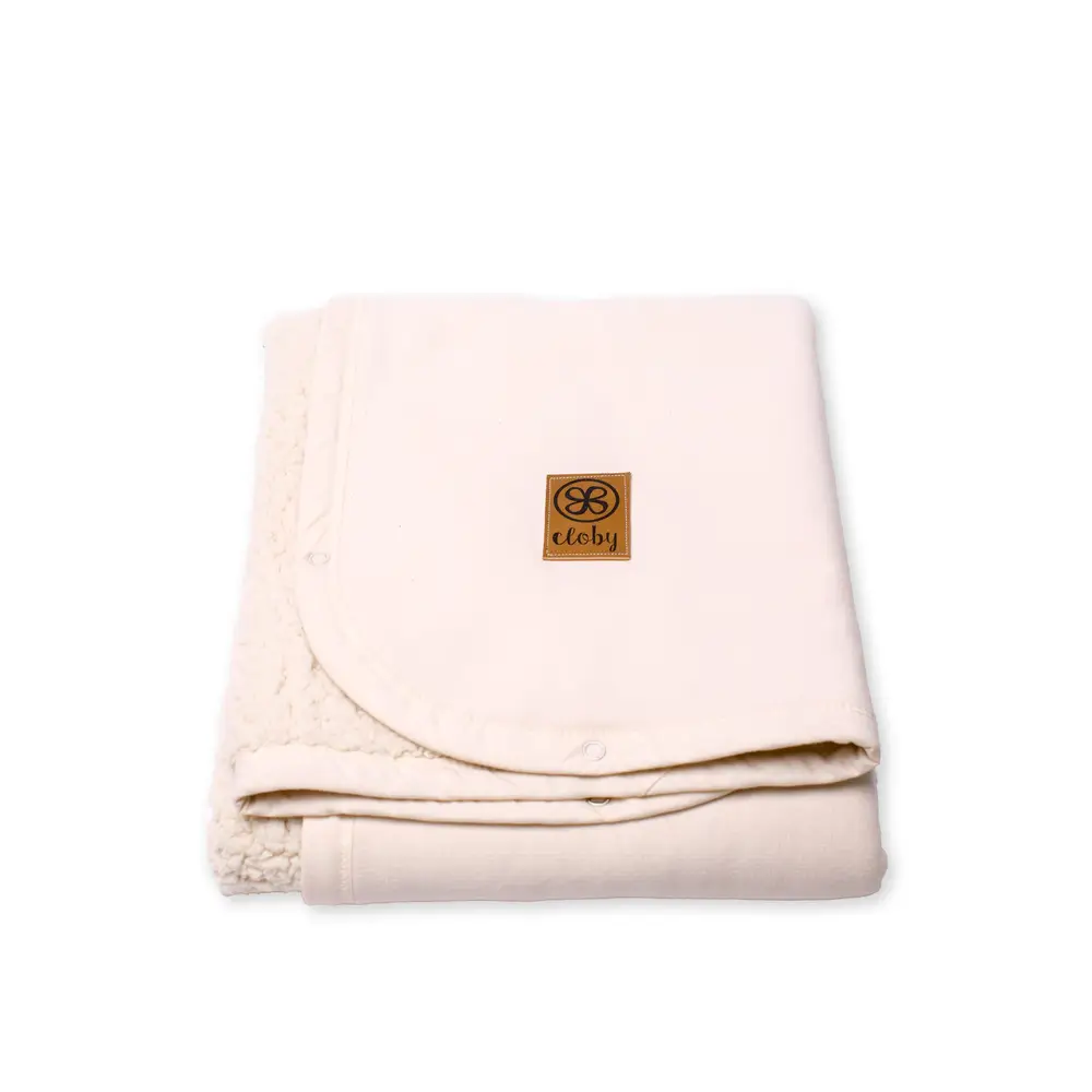 Billede af Cloby Teddy Blanket - Off White