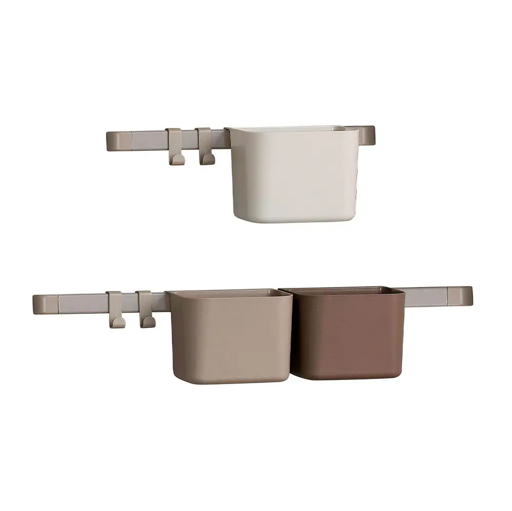 Billede af Leander Opbevaringsholder 3 pak Cappuccino