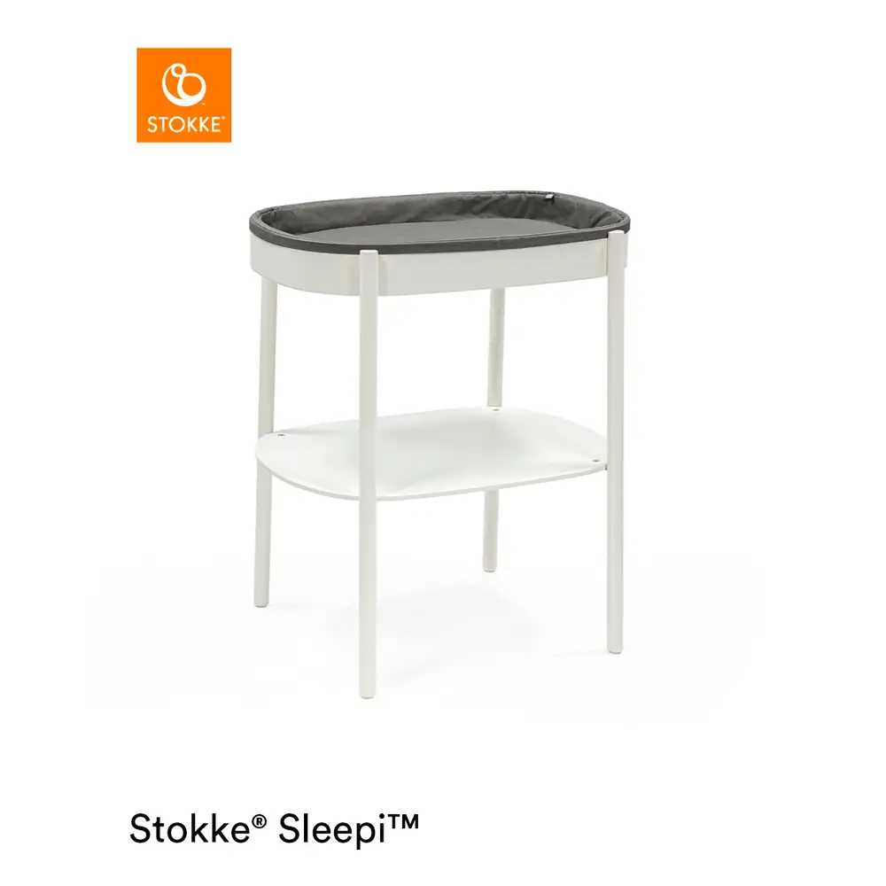 Stokke Sleepi Puslebord – Hvid