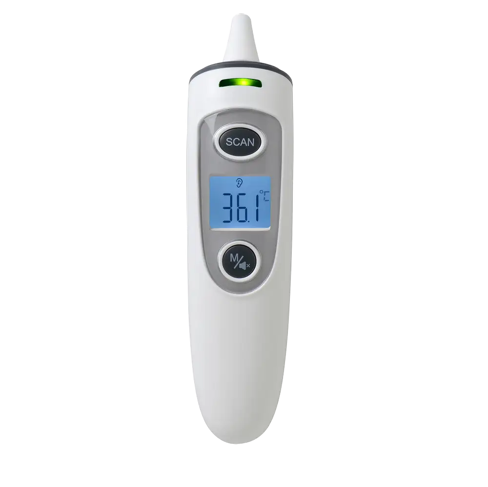 Billede af Mininor Øre- & Pandetermometer - Hvid