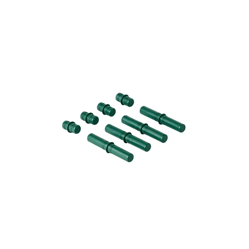 Se MODU 8 x Connector Pegs - Forest Green hos KÆRE BØRN