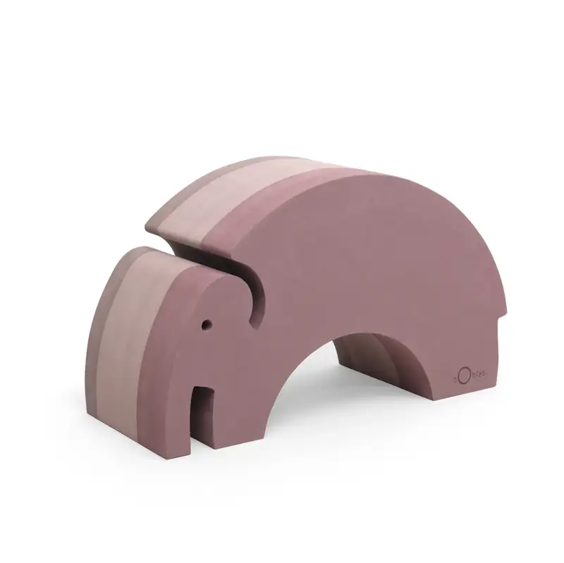 Billede af Bobles Elefant L 24 Vintage Rose