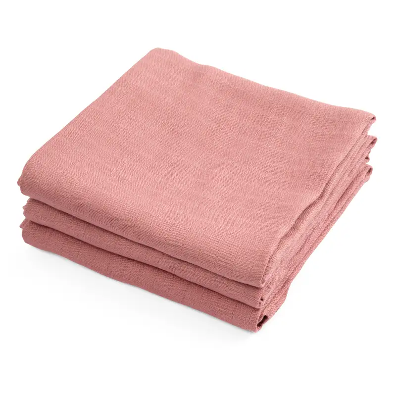 Billede af Sebra Stofbleer 3 stk. Blossom Pink