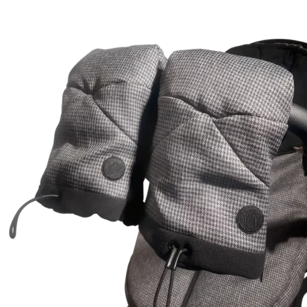 Najell Håndmuffer - Houndstooth Grey