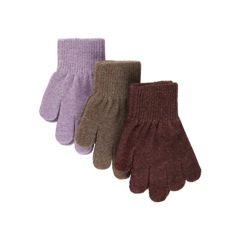 Mikk-line Tryllevanter - Dark Mink-slate Black-chalk Violet - 1-3år