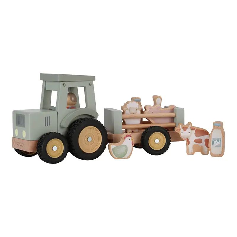 Traktor m. Trailer FSC – Little Farm