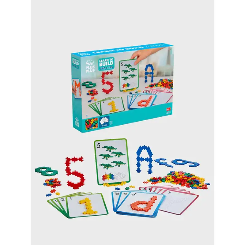 Plus-plus Learn To Build ABC & 123