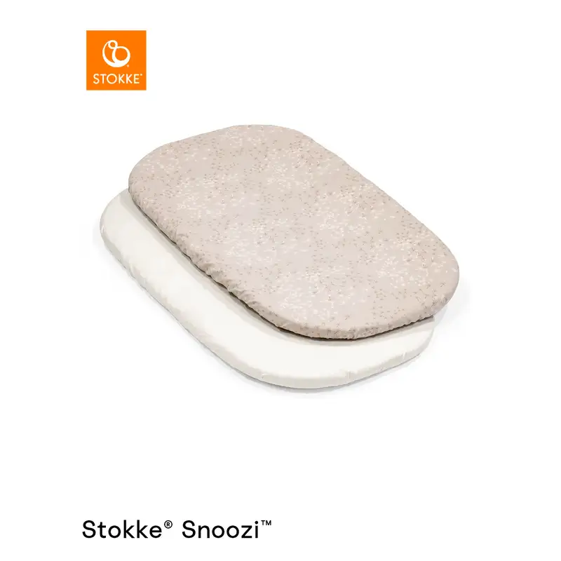 Billede af Stokke Snoozi Lagen 2 pak Beige, Vanilla