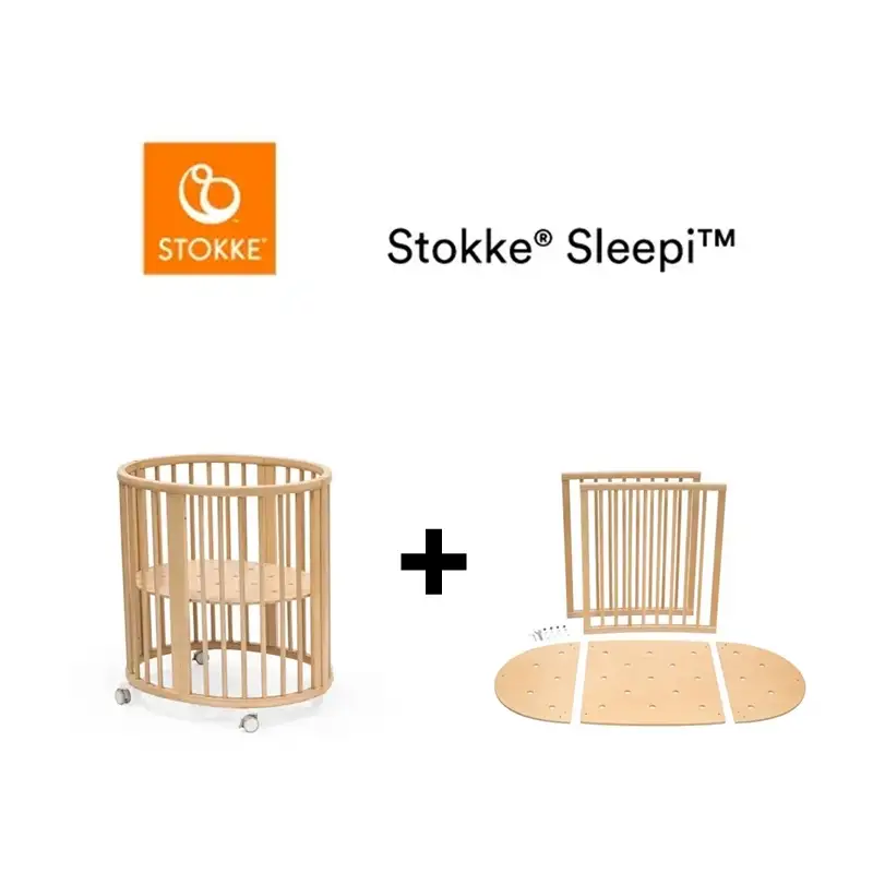 Se Stokke Sleepi V3 Mini Natur hos KÆRE BØRN