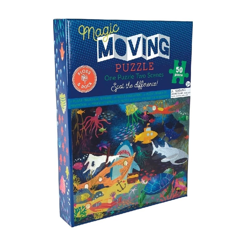 Magisk Puslespil Brikker Deep Sea