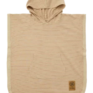 Cloby UV Poncho - Sandy Beach/ Peanut Brown (1-3 år)
