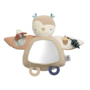 Aktivitetslegetøj - uglen Blinky - maple beige