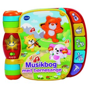 Vtech Baby musikbog med børnesange DK