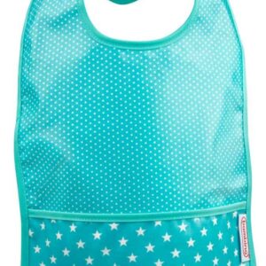 Bambino Easy wipe BIB turquoise