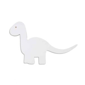 Maseliving dino lampe, hvid