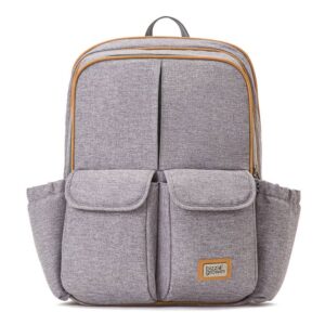 Bizzi Growin RucPOD® Pusletaske og rejseseng - Windsor Grey