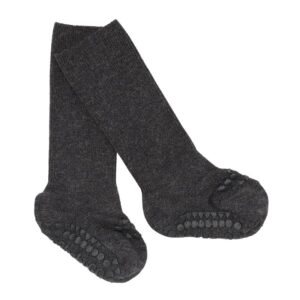 Skridsikre Strømper Bambus - Dark Grey