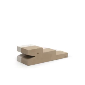 bObles Krokodille M 20 sand grey
