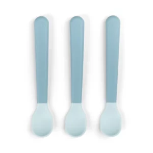 Done By Deer Foodie easy-grip babyske 3-pak Blå