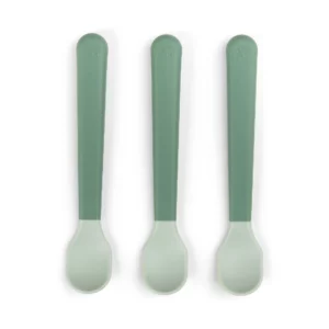 Done By Deer Foodie easy-grip babyske 3-pak Grøn